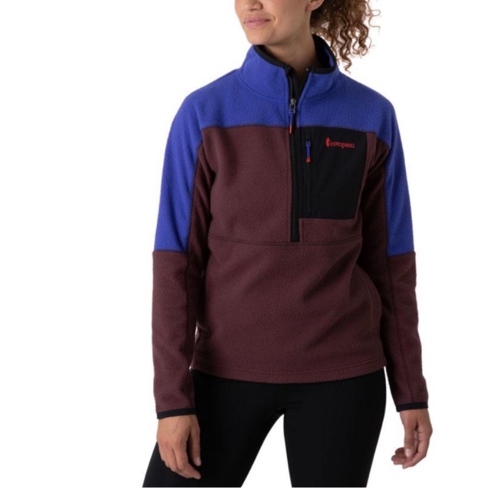 cotopaxi Blue and Plum Fleece Pullover Jacket - Picture 12 of 12
